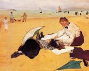 埃德加 德加 : Beach Scene